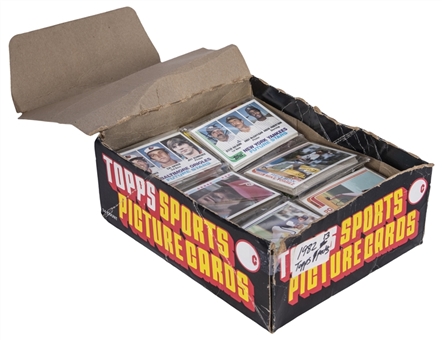 1982 Topps Baseball Partial Rack-Pack Box (13 Rack Packs) - Including a Cal Ripken Jr. Rookie Card!